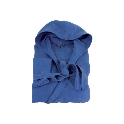 Extra-absorbent microfibre polyester (170 g/m2) bathrobe with matching bag Extra-absorbent microfibre polyester (170 g/m2) bathrobe with matching bag