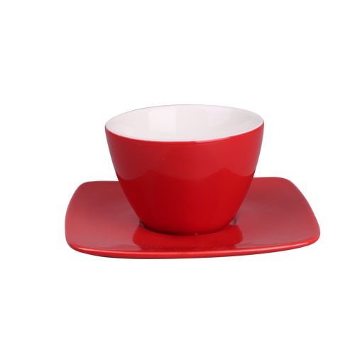 Cup Luna Set 220ml red/white Cup Luna Set 220ml red/white