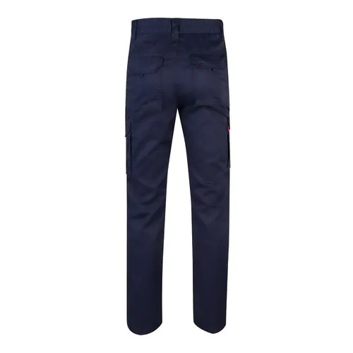 VL LUGH. Pantalon stretch, multipoches (240g/m²) en coton (46%), EME (38%) et polyester (16%)
