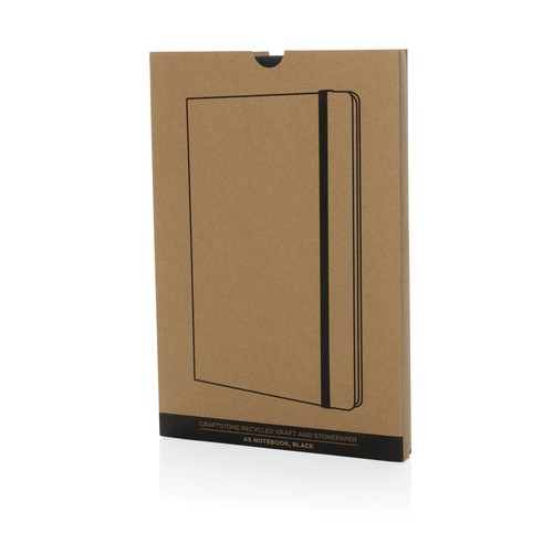 Craftstone A5 recycled kraft and stonepaper notebook Craftstone A5 recycled kraft and stonepaper notebook