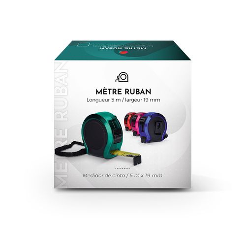 3M TAPE MEASURE WITH PLASTIC CASE WITH STRAP
