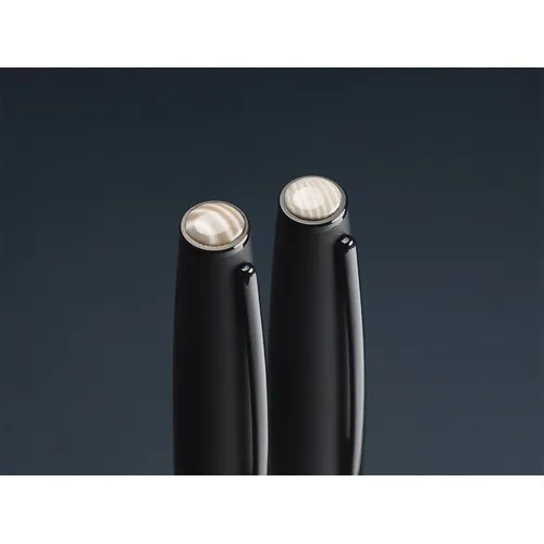 Parure de stylos avec pierre en Silex rayé