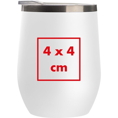 Double walled vacuum mug