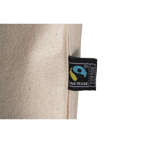 Beauty case en coton FAIRTRADE ® 180 g/m2 avec fermeture éclair