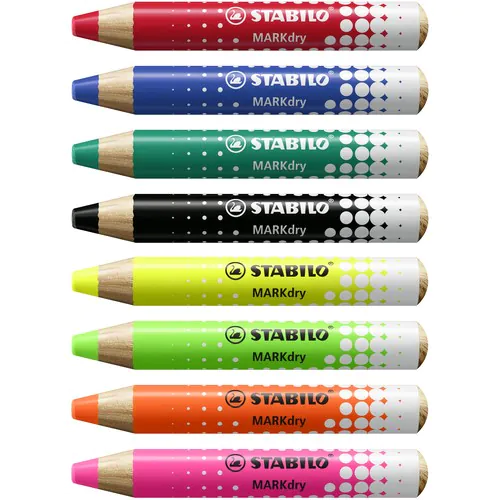 STABILO MARKdry whiteboard marker Set of 3