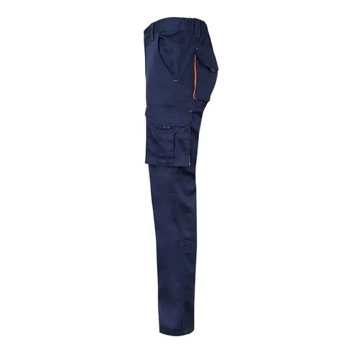 VL FIDES. Two-tone, multi-pocket stretch trousers (240g/m²), in cotton (46%), EME (38%) and polyester (16%) VL FIDES. Two-tone, multi-pocket stretch trousers (240g/m²), in cotton (46%), EME (38%) and polyester (16%)