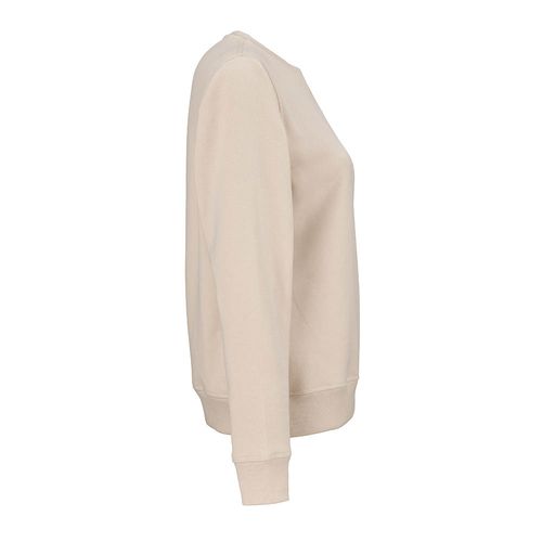 Sudadera de cuello redondo para mujer Waikiki. Algodón orgánico y rPET. 300g/m²
