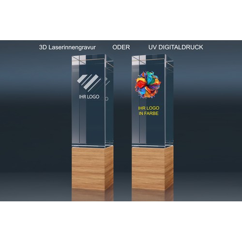 Crystal Trophy WOOD (L) Crystal Trophy WOOD (L)