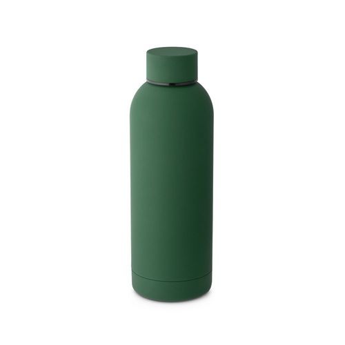 ODIN. Double wall vacuum stainless steel (36% recycled) bottle with rubber coating 550 mL ODIN. Double wall vacuum stainless steel (36% recycled) bottle with rubber coating 550 mL