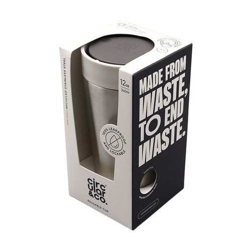 Circular&Co Recycled Stainless Steel Coffee Cup 340 ml Circular&Co Recycled Stainless Steel Coffee Cup 340 ml