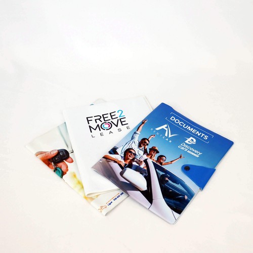 PORTA DOCUMENTOS PARA COCHE 190X230MM PERSONALIZABLE