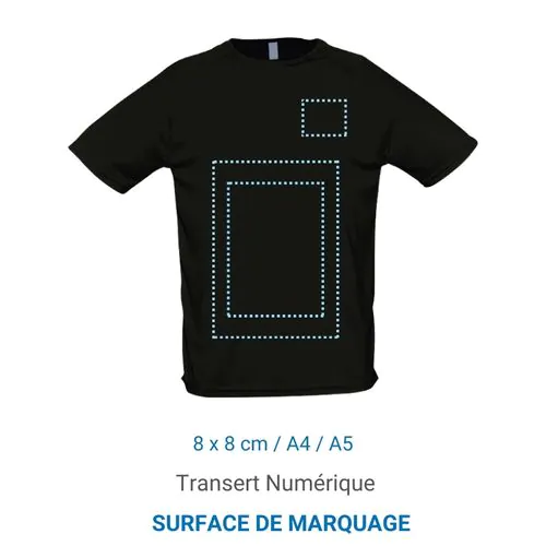 camiseta de deporte