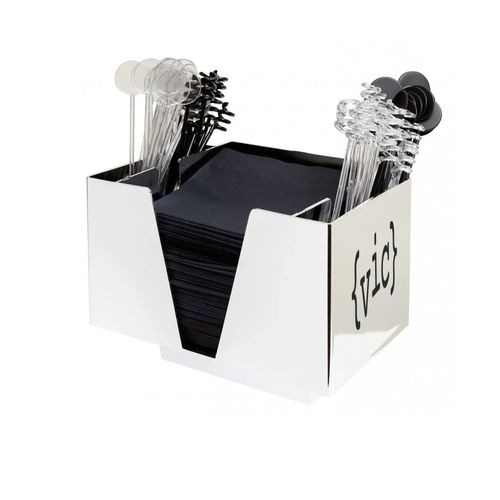 Chrome 3 Part Bar Caddy Chrome 3 Part Bar Caddy