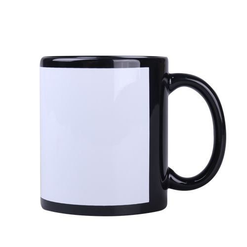 Tazza per sublimazione Tomek Nero Art Solid 300ml nero
