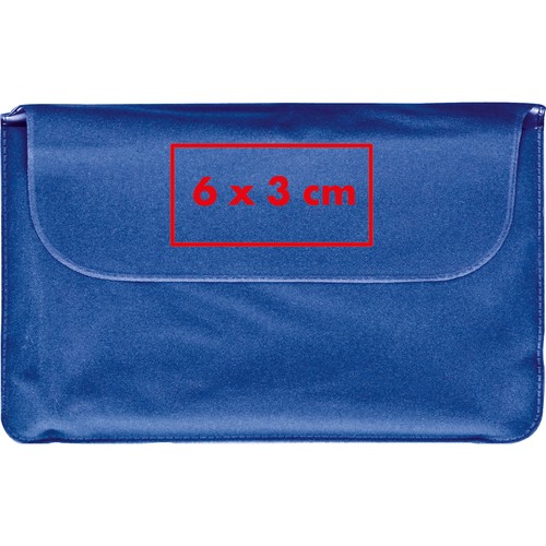 Almohada de viaje hinchable.
