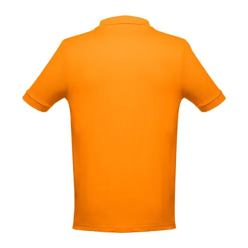 THC ADAM. Men's short-sleeved cotton polo shirt