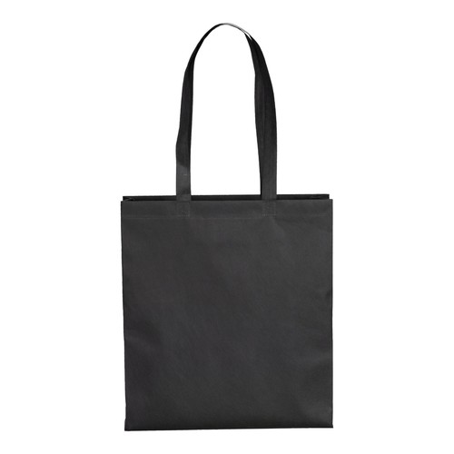 Tote bag thermosoudé en R-pet 80 g/ m2 avec soufflet