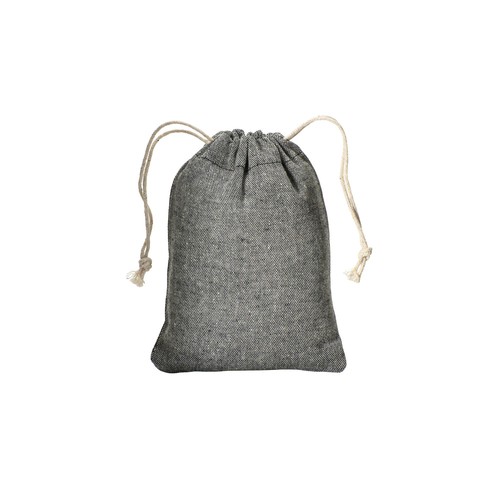 Pochon cadeau en coton recyclé 150 g/m2, 10 x 14 cm Pochon cadeau en coton recyclé 150 g/m2, 10 x 14 cm