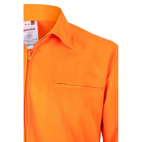 VL NEPTUNE. Two-tone twill jacket (210g/m²) in polyester (80%) and cotton (20%) VL NEPTUNE. Two-tone twill jacket (210g/m²) in polyester (80%) and cotton (20%)
