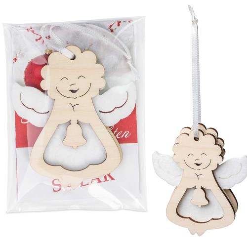 Wood-felt tag - Angels in promotional bag Wood-felt tag - Angels in promotional bag
