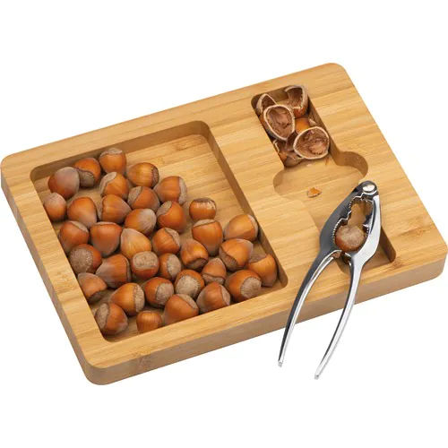 Nutcraker with bamboo bowl