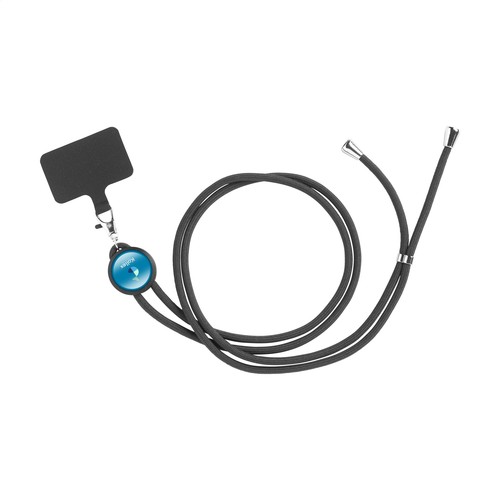 Lace Lanyard GRS RPET 0,5 cm phone keycord Lace Lanyard GRS RPET 0,5 cm phone keycord