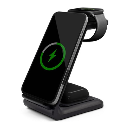 Chargeur sans fil 15W, 3 en 1, support de téléphone | Todd Chargeur sans fil 15W, 3 en 1, support de téléphone | Todd