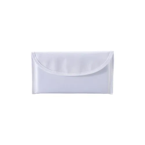 600D polyester document pouch with two pockets and velcro closure
