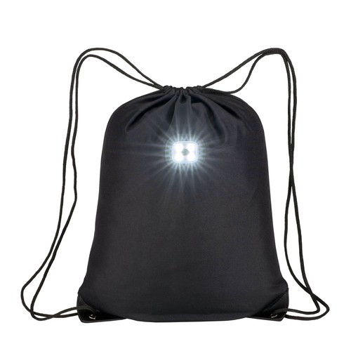 300D polyester backpack with COB LED light, reinforced corners. 300D polyester backpack with COB LED light, reinforced corners.