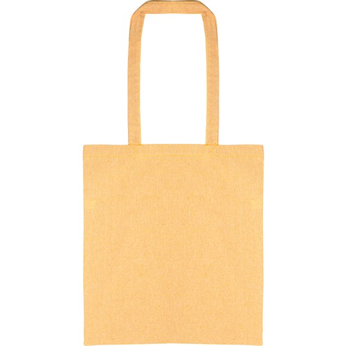 100% RECYCLED COTTON (150 gr/m²) SHOPPING BAG WITH GUSSET