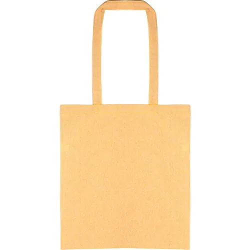100% RECYCLED COTTON (150 gr/m²) SHOPPING BAG WITH GUSSET