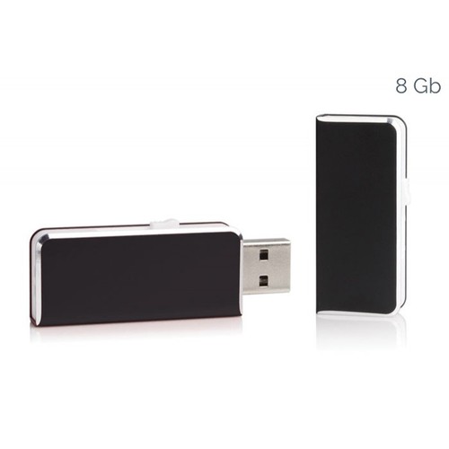 USB ALUMINIUM BLACK 47x20 mm USB ALUMINIUM BLACK 47x20 mm