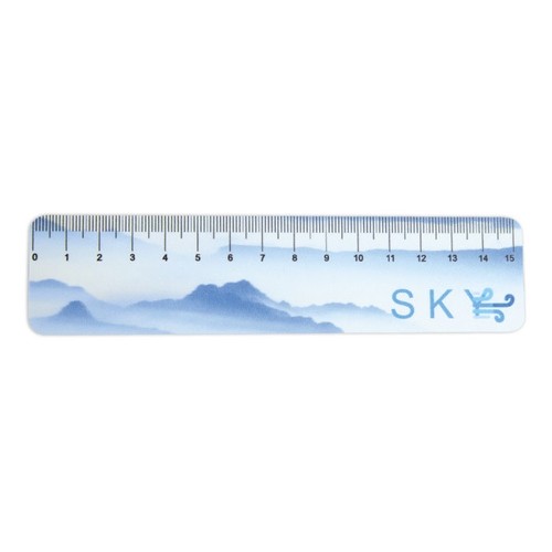 15CM PP 800 MIC RULER 1 CUSTOMIZABLE SIDE