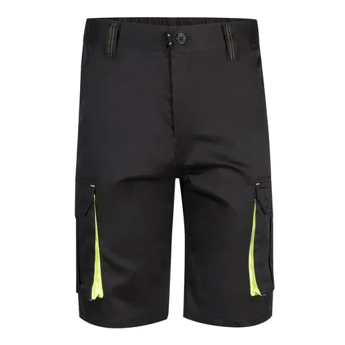 VL HEMERA. Bermudas elásticas bicolor y multibolsillos (240 g/m²), en algodón (46%), EME (38%) y poliéster (16%) VL HEMERA. Bermudas elásticas bicolor y multibolsillos (240 g/m²), en algodón (46%), EME (38%) y poliéster (16%)