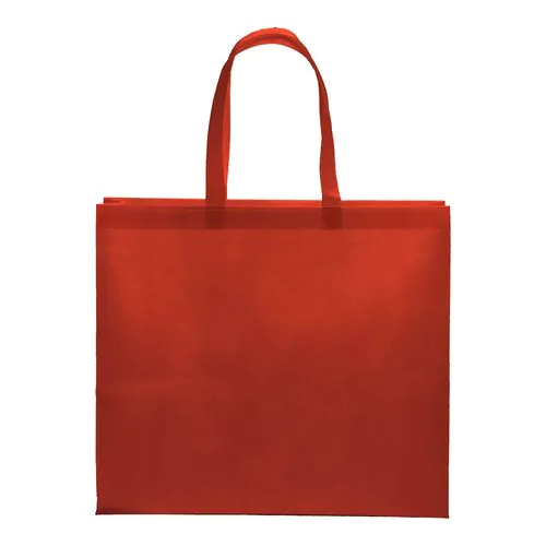 80 g/ m2 R-pet heat-sealed shopping bag with gusset 80 g/ m2 R-pet heat-sealed shopping bag with gusset