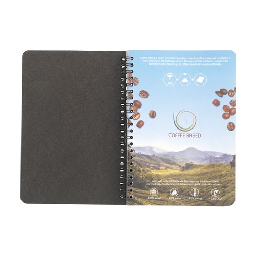 Coffee Paper Notebook Wire-O A5 Coffee Paper Notebook Wire-O A5