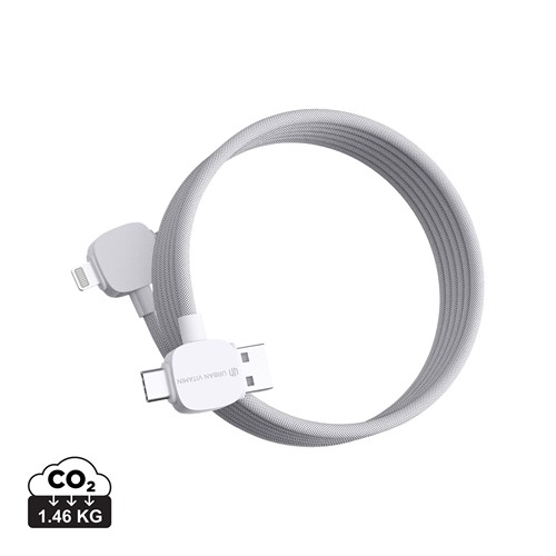 Cable magnético TPE/PET reciclado Urban Vitamin Stockton 65W Cable magnético TPE/PET reciclado Urban Vitamin Stockton 65W