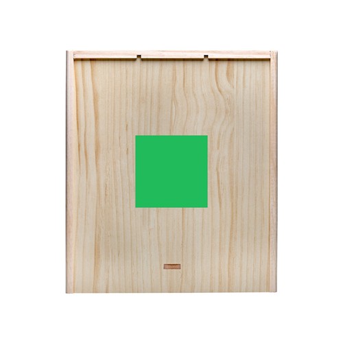Weinkiste mit Schiebedeckel 3 Fächer