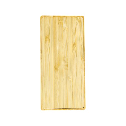 Powerbank solaire en bambou Nasrin