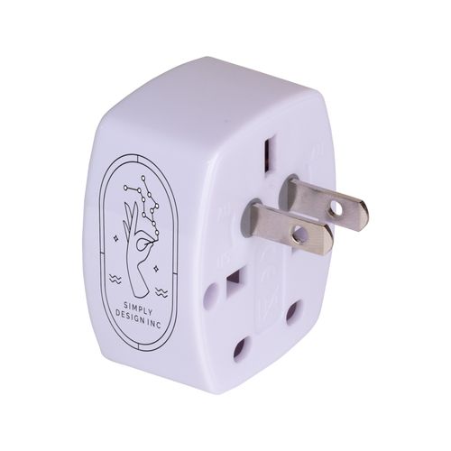 Premium Worldwide Travel Adaptor - 5-in-1 with USB Premium Worldwide Travel Adaptor - 5-in-1 with USB