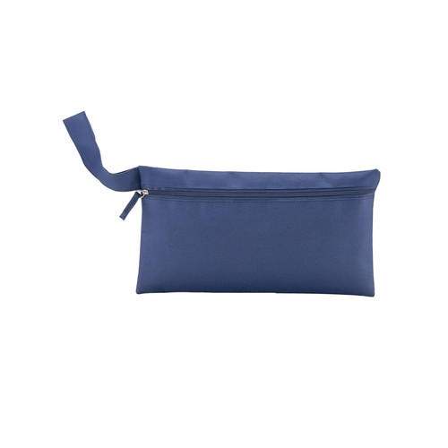 Recycled polyester R-PET document holder with zipper closure and practical handle