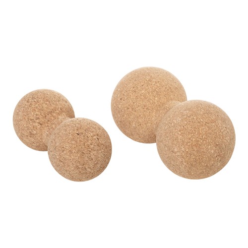 Cacahuete de masaje de corcho, 16 x 8 cm, "Made in Europe"