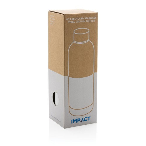 Bottiglia termica Impact in acciaio riciclato RCS 500ml