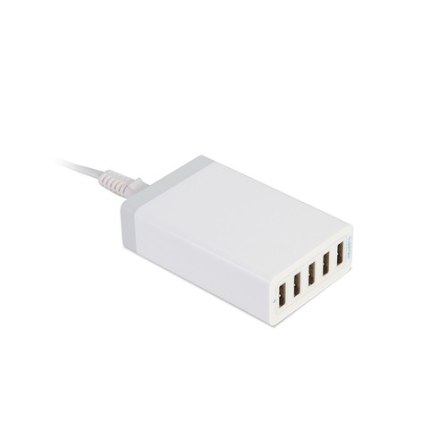 ALIMENTATEUR USB EN PLASTIQUE POUR 5 DISPOSITIF