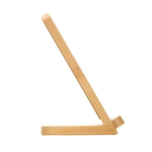 Bamboo wireless charger 10W B'RIGHT, phone stand | Wilder Bamboo wireless charger 10W B'RIGHT, phone stand | Wilder