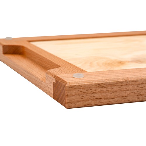 GRID bread cutting board with crumb grid
