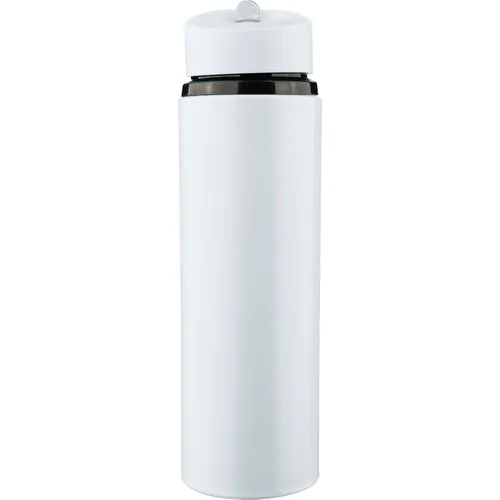 Gourde de 500 ml en acier inoxydable recyclé Zeno Gourde de 500 ml en acier inoxydable recyclé Zeno