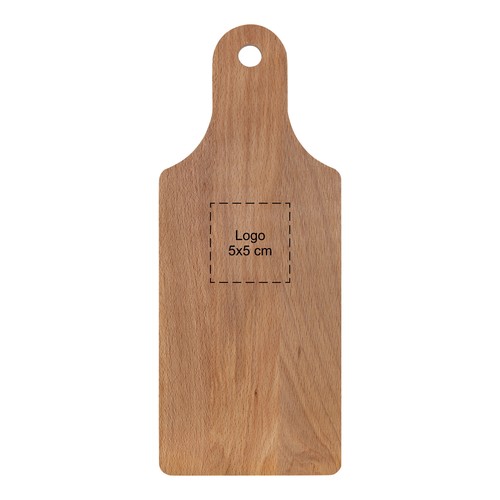 Beech board with handle 28x11 cm