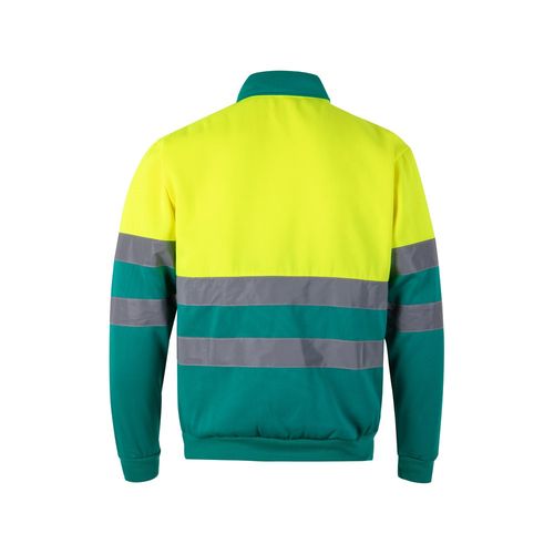 VL THOR. Sweatshirt bicolore (300g/m²) en polyester éponge (100%)