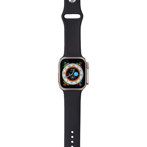 Fitness tracker with recycled TPU wristband